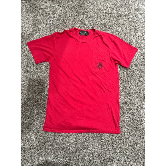 Polo Country Ralph Lauren Other - Vintage‎ Polo Country Ralph Lauren Red Pocket T-Shirt Single Stitch Crest Logo S